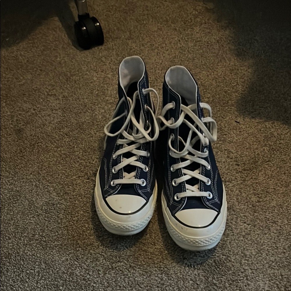 Navy converse High-Top Sneakers